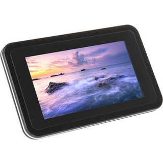 Kabinet til 7" touch skærm + Raspberry Pi 4B - Sort
