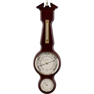 Widdop Wooden Weather Station Barometer - C6624