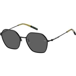 Tommy Hilfiger TJ 0070/F/S Asian Fit 003/IR 55 Solbriller Mænd Black - Matte Black - 55mm