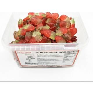 Candy Jordbær Sukkerfri 2 kg. ca. 460 stk.