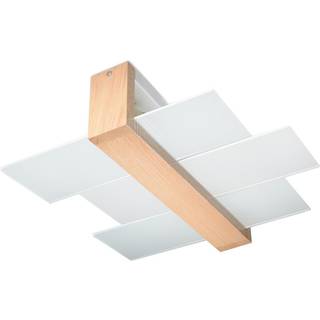 Loftslampe FENIKS 2 naturtræ