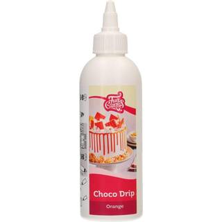 Orange Choco Cake Drip - 180g, FunCakes - BEDST FØR 06/25