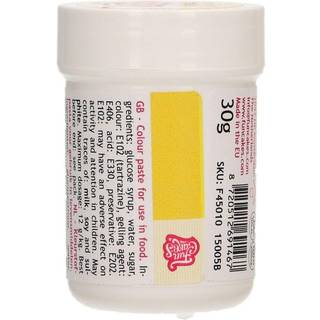 Pastafarve gul 30 g - FunCakes