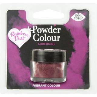 Aubergine pulverfarve - Rainbow Dust 2 g