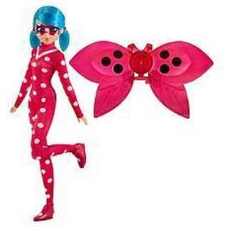 Miraculous Ladybug Cosmobug Dukke 26 cm Ladybug og Cat Noir dukker P50017