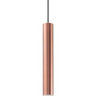 Ideallux Hængelampe Look, Kobber, Stue/spisestue, Moderne