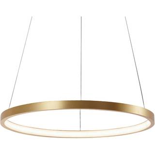 Moderne ringhængelampe guld 40 cm inkl. LED - Anella