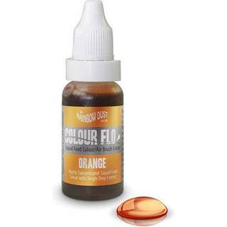Flydende Farve - Orange 16ml, Rainbow Dust