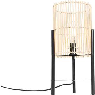 Skandinavisk bordlampe bambus - Natasja