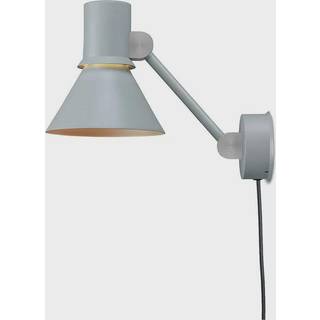 Anglepoise - Type 80 W2 Wall, Matte Black, With Plug/Cable, Incl. LED E27 1x6W - Sengelamper - Sir Kenneth Grange - Sort