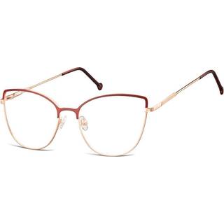 SmartBuy Collection Greta L118A 56 Briller Kvinder Rød - Red Rose Gold - 56mm