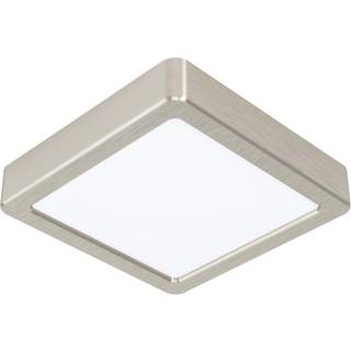 EGLO FUEVA 5 plafond 160x160 mm, 3000K, børstet stål