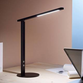 LED-skrivebordslampe Ideal med dæmper, sort