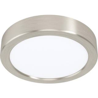 EGLO FUEVA 5 plafond Ø160 mm, 3000K, børstet stål