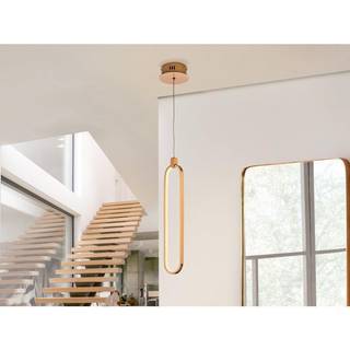 Colette LED-hængelampe, rosaguld, 1 lyskilde