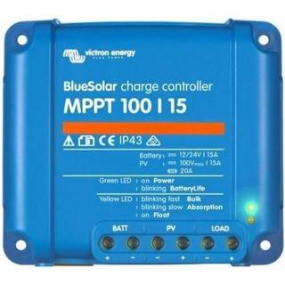 Victron BlueSolar 100/15 laderegulator MPPT 100V, 15A