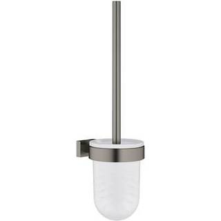 Grohe Essentials Cube new toiletbørste 375mm holder/skål børstet hard graphite