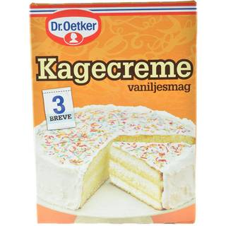 Kagecreme med vaniljesmag, Dr. Oetker