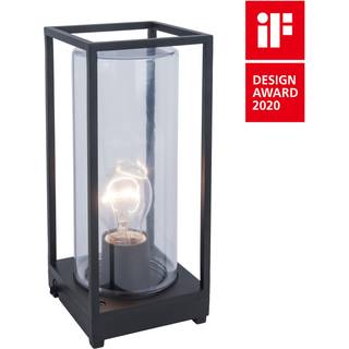 Outlet: LUTEC Flair Udendørs Bordlampe E27 IP54 I Sort
