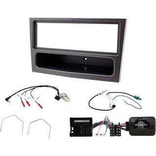 Installationskit Opel Astra 04-10, Antracit-metallic, Enkel-Din, CAN-Bus
