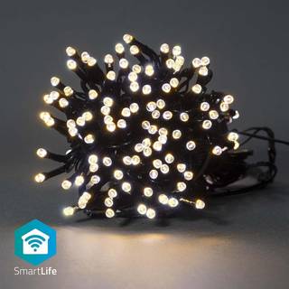 Nedis SmartLife WiFi Lyskæde - Varm Hvid - 200 LED - 20 m