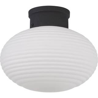 Oriva Nova sort/opal loftslampe