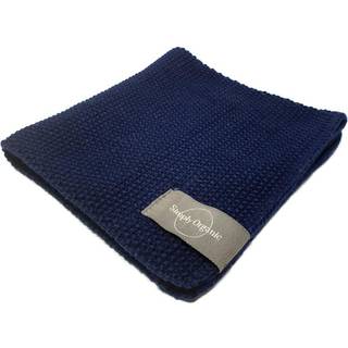 Økologiske karklude fra SIMPLY LIVING - DENIM BLUE
