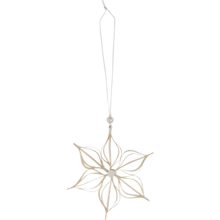 Watt & Veke Star juleophæng Ø13 cm Hvid