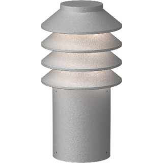 Louis Poulsen - Bysted Garden Havelampe Kort LED 2700K m/Base Alu