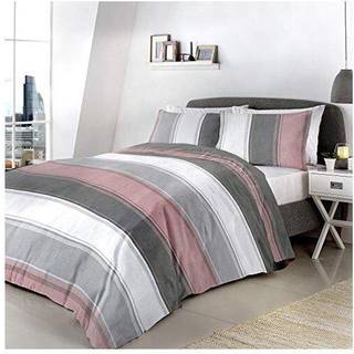 Fusion Fusion Pink Betley Duvet Cover and Pillowcase Set