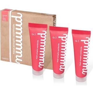 nuud Wholelottanuud Pack Antiperspirant creme naturlig 3x40 ml - 3x40 ml