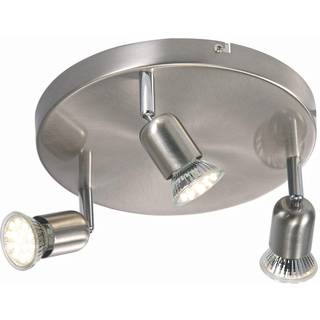 Nordlux Avenue 3-rondel børstet stål Ø26 cm