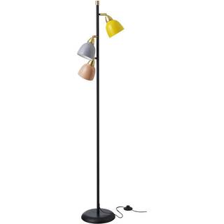 Superliving gulvlampe Urban Triple - sort