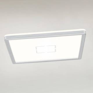 LED-loftlampe Free, 29 x 29 cm, sølv