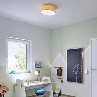 Paulmann Mari loftlampe med stofskærm, beige