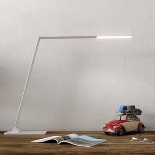 Flad LED-skrivebordslampe Wasp af aluminium