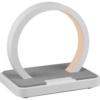 Beat LED-bordlampe med batteri, RGBW, mat hvid