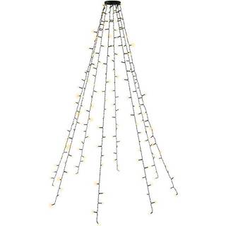 Lyskæde til Juletræ - 200 LED - Timer - Varm hvid