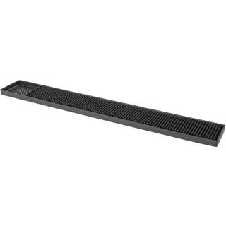 Barmåtte Sort 68x8,3x1,1 cm.