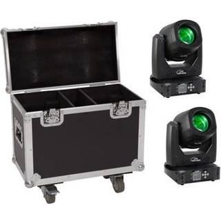 Eurolite Set 2x LED TMH-B90 + Case with wheels TILBUD NU