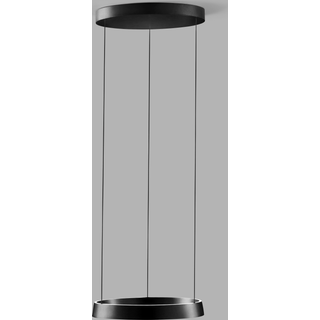 Light-Point Edge Round Ø50 Carbon Black