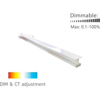 Outlet: LED Troldtekt Skinne 60cm, 24V (Underforsænket) CCT, Ra93