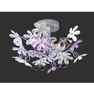 Loftslampe krom 38 cm - Fiore