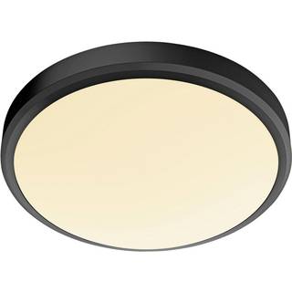 FORÅRSUDSALG - Philips Plafond Doris CL257 Sort  - 17W -  2700K - IP44