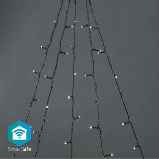 SmartLife WiFi Træ - Varm Hvid - 200 LED - 5 x 4 m