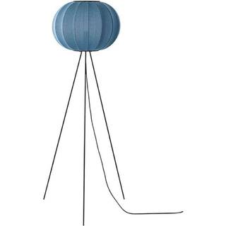 Made By Hand  Knit-Wit 45 Round Gulvlampe Høj - Made By Hand Blue Stone