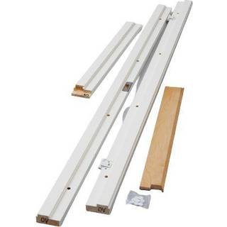 SWEDOOR 121mm +karm hvid med bøgebund m15x21 / 1513x2089