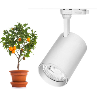 Vækstlampe til skinne og som loftspot 40Watt Hvid