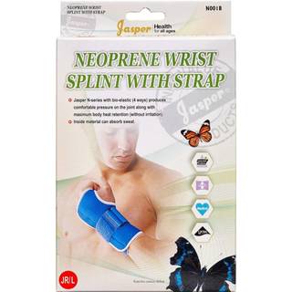Jasper Neopren Håndledsbandage (Sort/venstre XS/M)