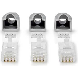 Nedis Cat 6 UTP nätverkskontakt, RJ45 hane, 10-pack
